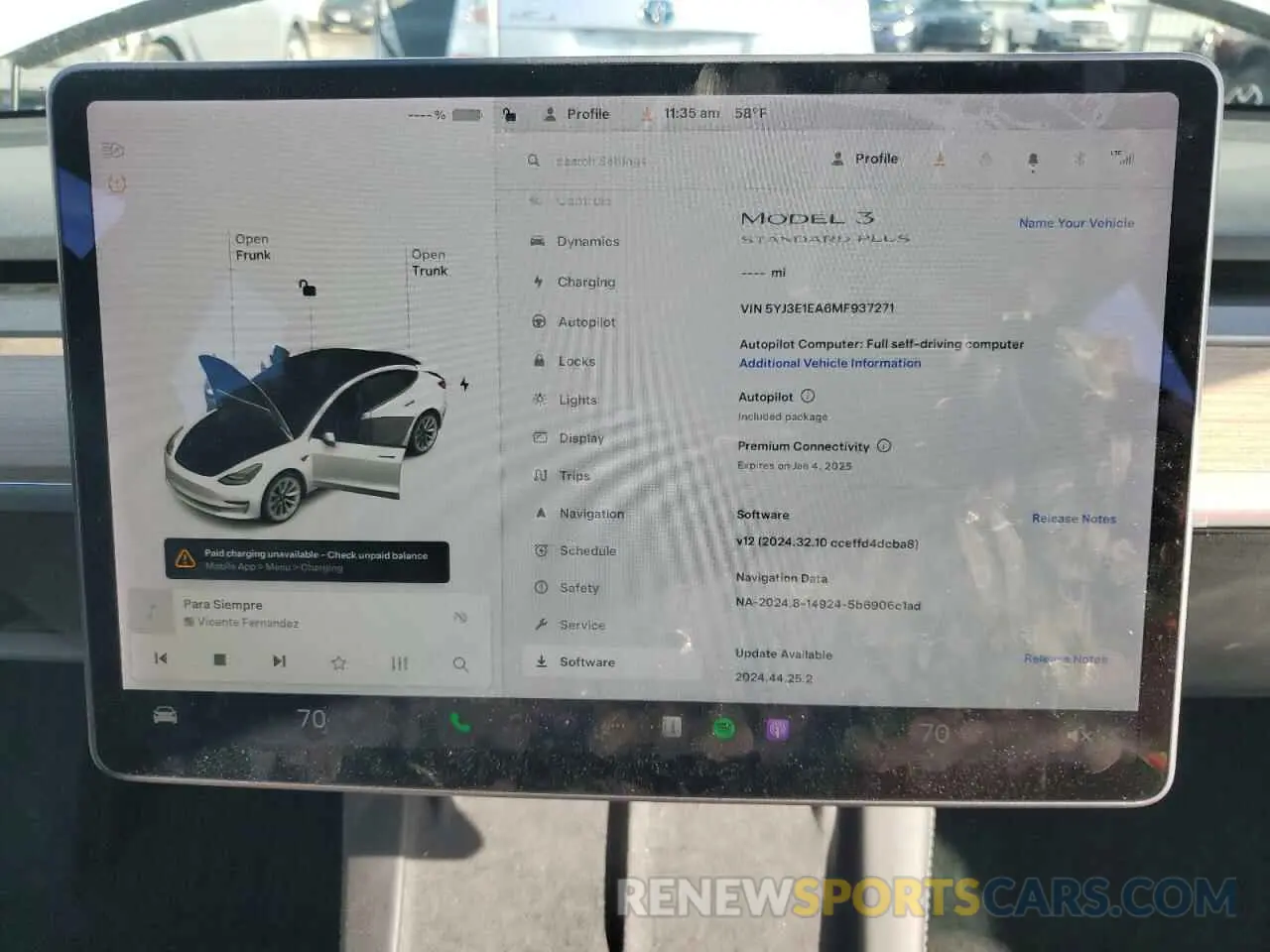 9 fotografías del automóvil dañado 5YJ3E1EA6MF937271 TESLA MODEL 3 2021
