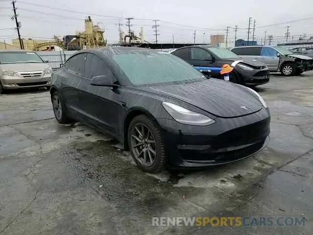 11 fotografías del automóvil dañado 5YJ3E1EA6MF938582 TESLA MODEL 3 2021