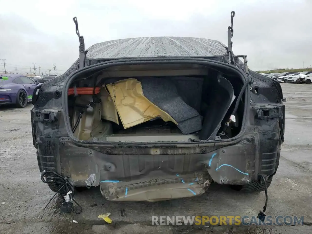 6 fotografías del automóvil dañado 5YJ3E1EA6MF938582 TESLA MODEL 3 2021