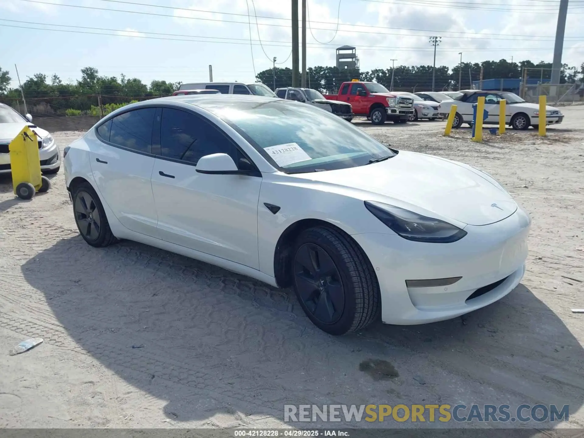 1 fotografías del automóvil dañado 5YJ3E1EA6MF973154 TESLA MODEL 3 2021