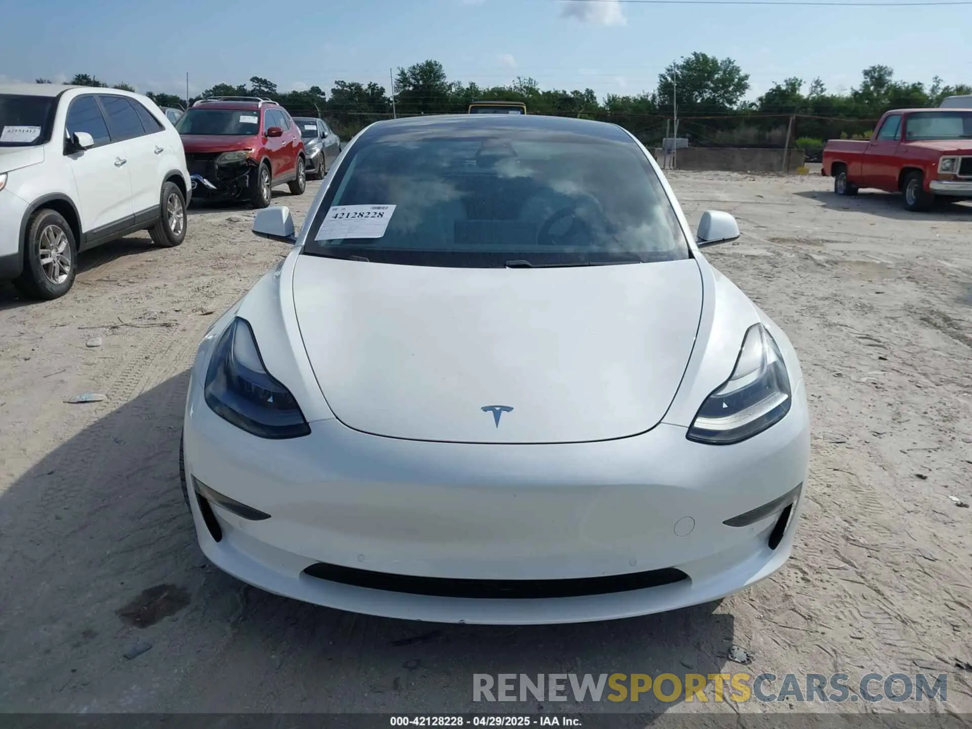 12 fotografías del automóvil dañado 5YJ3E1EA6MF973154 TESLA MODEL 3 2021