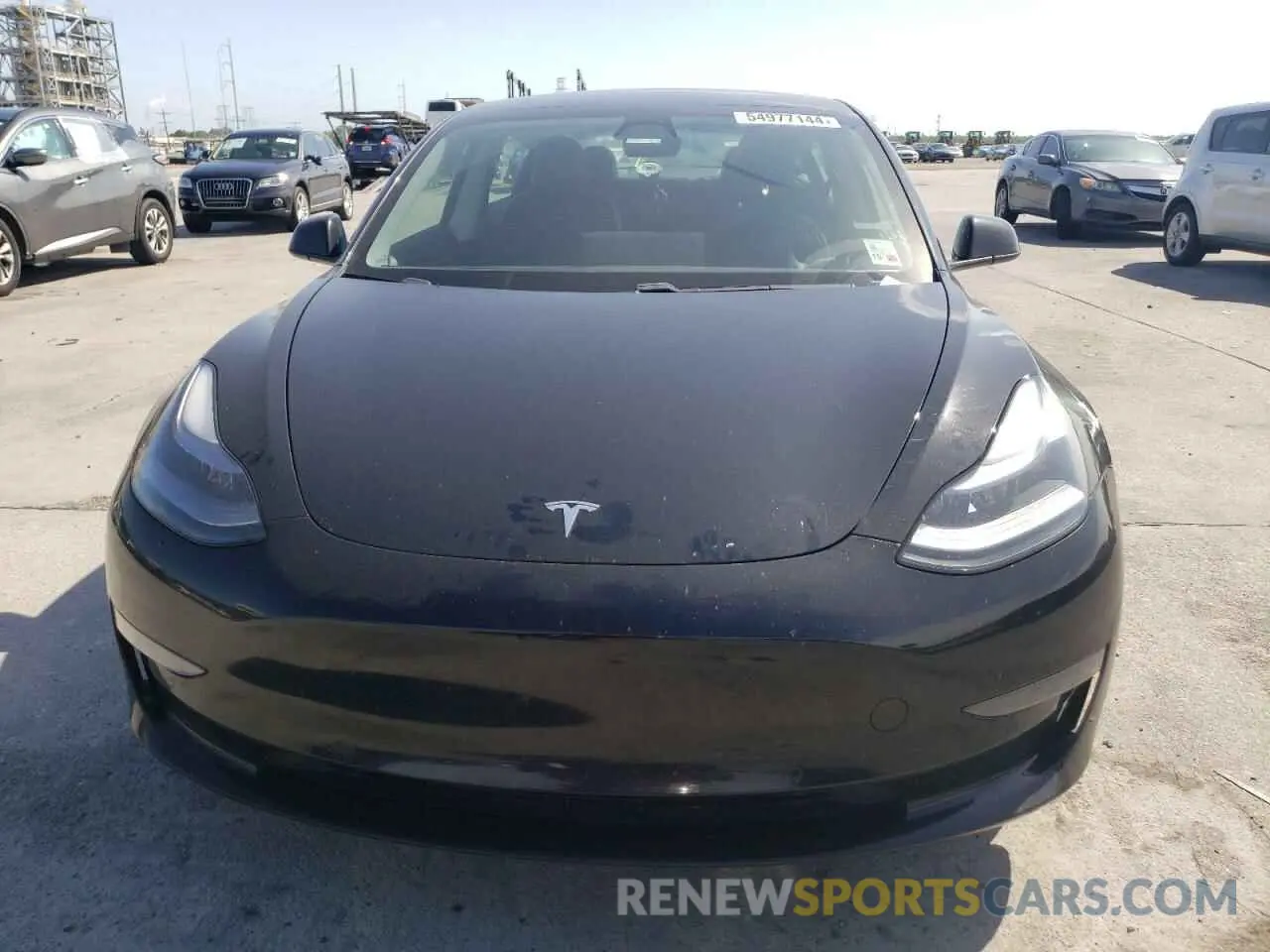 5 fotografías del automóvil dañado 5YJ3E1EA6MF982419 TESLA MODEL 3 2021