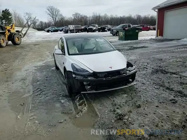 11 fotografías del automóvil dañado 5YJ3E1EA6MF983019 TESLA MODEL 3 2021