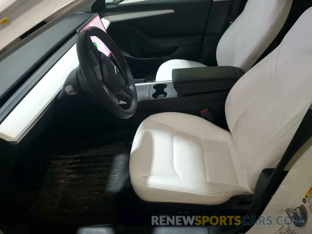 7 fotografías del automóvil dañado 5YJ3E1EA6MF983019 TESLA MODEL 3 2021
