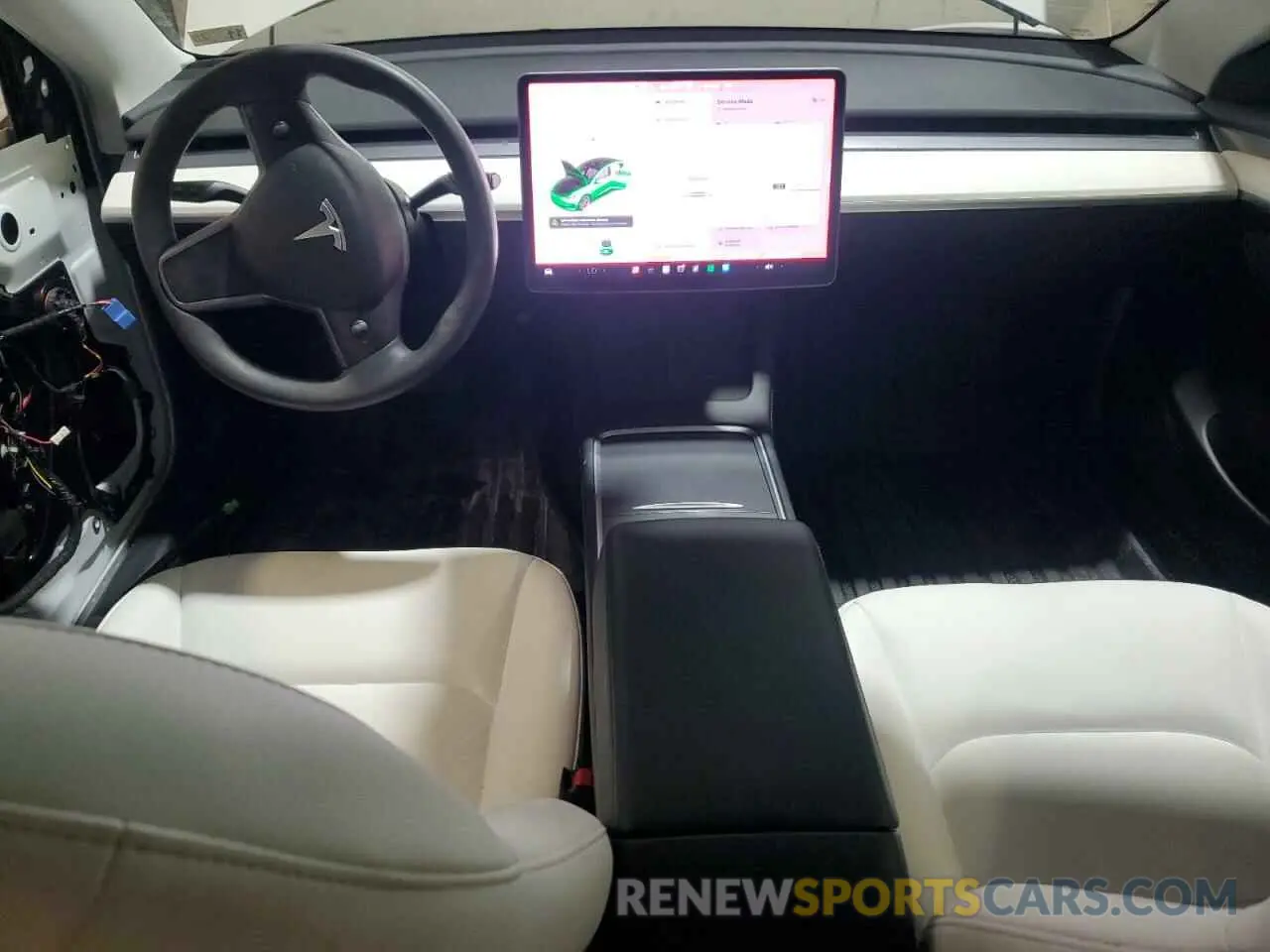 8 fotografías del automóvil dañado 5YJ3E1EA6MF983019 TESLA MODEL 3 2021
