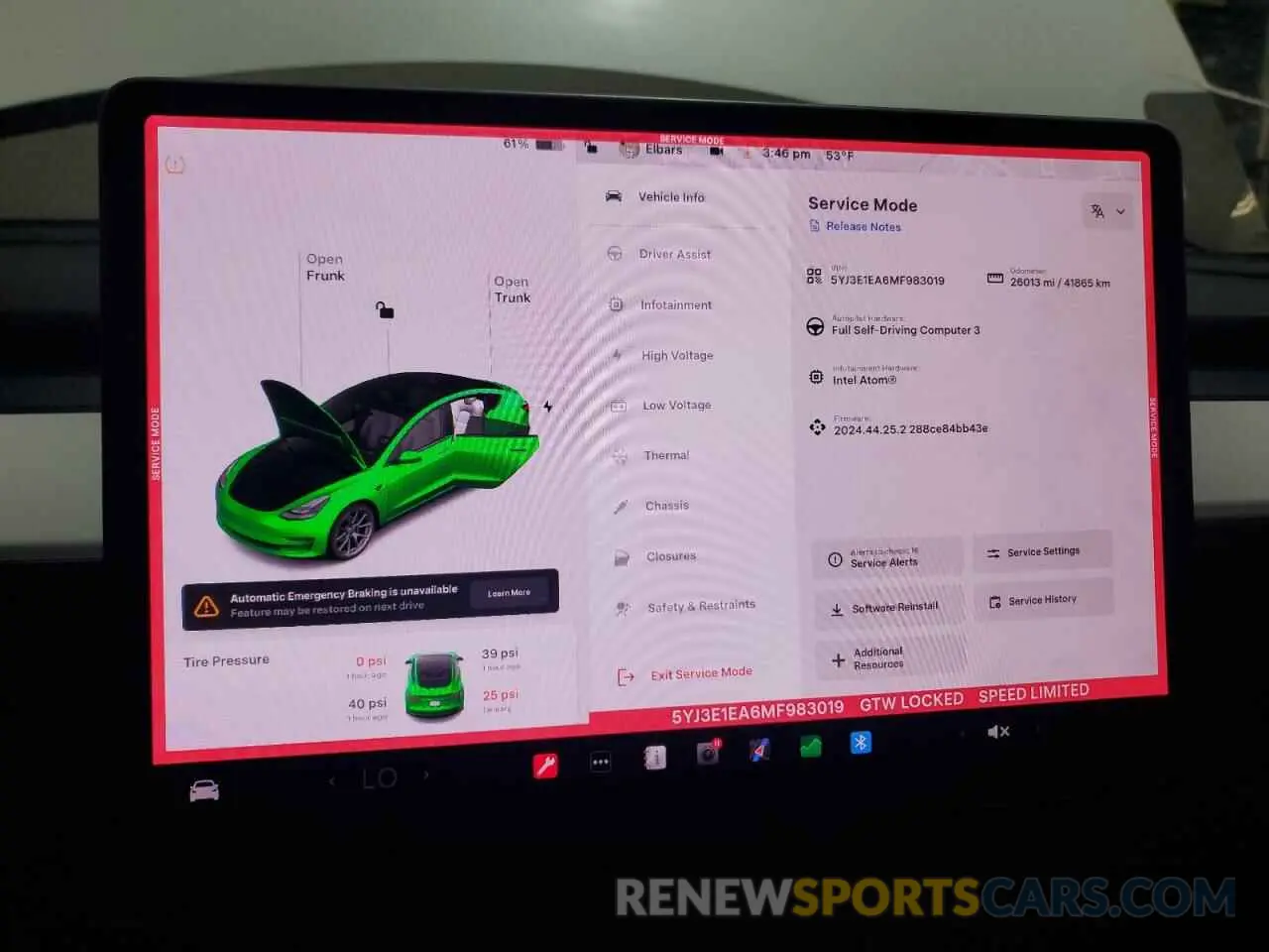 9 fotografías del automóvil dañado 5YJ3E1EA6MF983019 TESLA MODEL 3 2021