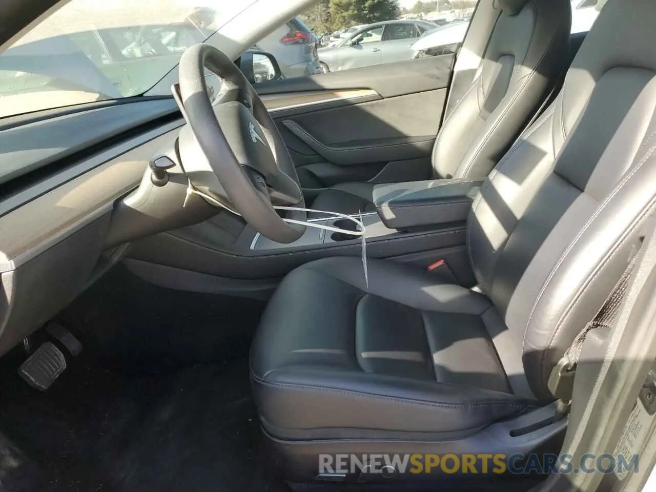 7 fotografías del automóvil dañado 5YJ3E1EA6MF991444 TESLA MODEL 3 2021