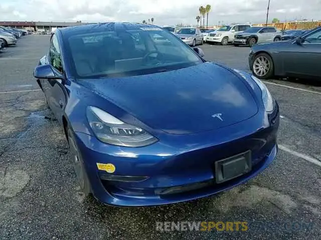 11 fotografías del automóvil dañado 5YJ3E1EA6MF992481 TESLA MODEL 3 2021