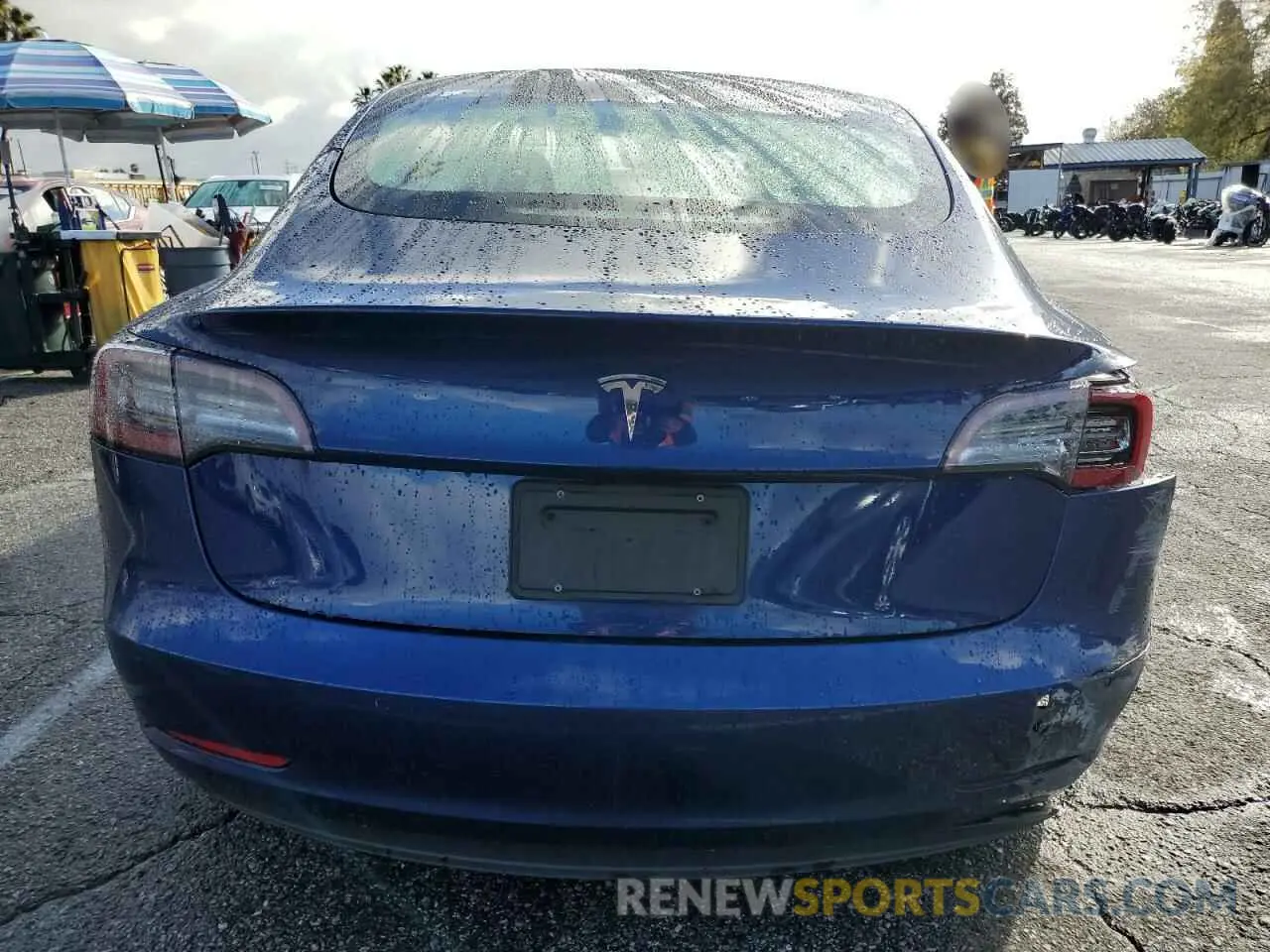 6 fotografías del automóvil dañado 5YJ3E1EA6MF992481 TESLA MODEL 3 2021