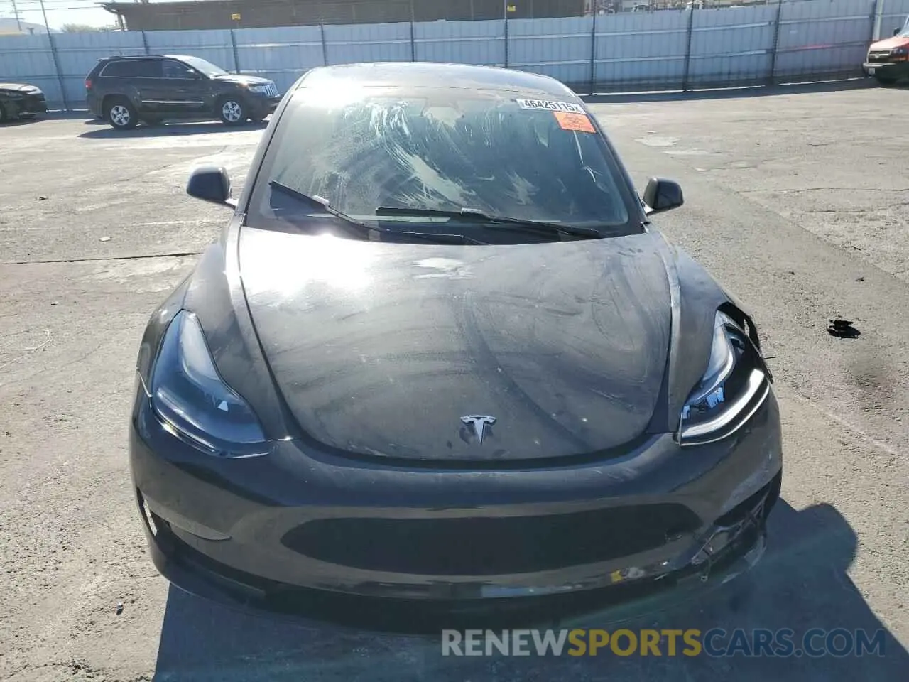 5 fotografías del automóvil dañado 5YJ3E1EA6MF998796 TESLA MODEL 3 2021
