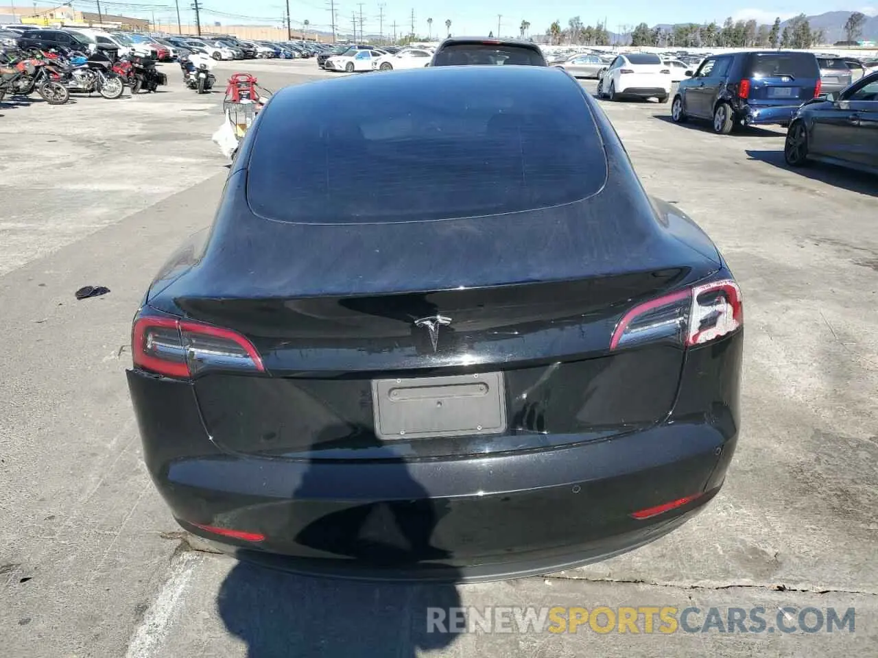 6 fotografías del automóvil dañado 5YJ3E1EA6MF998796 TESLA MODEL 3 2021
