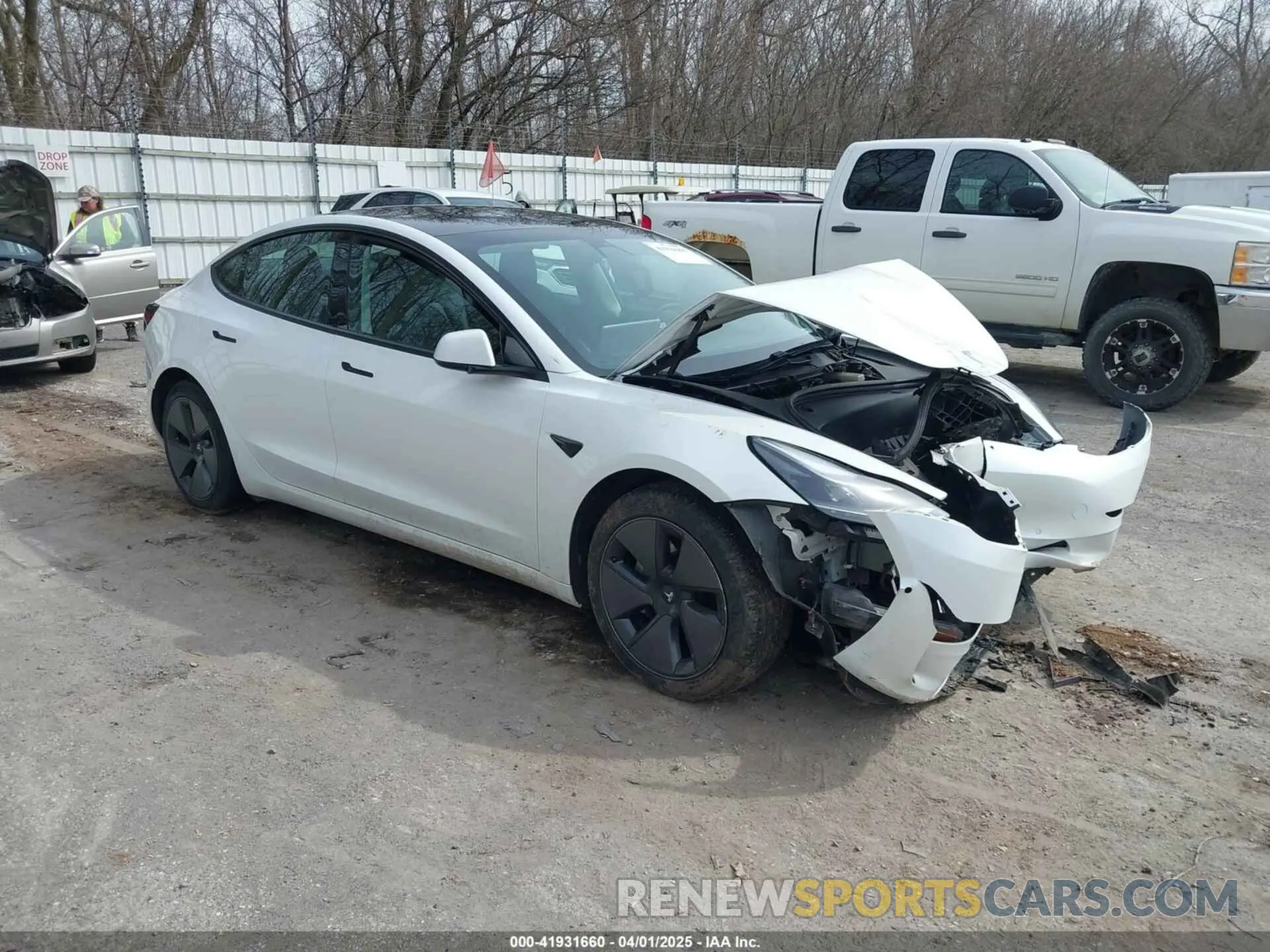 1 fotografías del automóvil dañado 5YJ3E1EA7MF014698 TESLA MODEL 3 2021