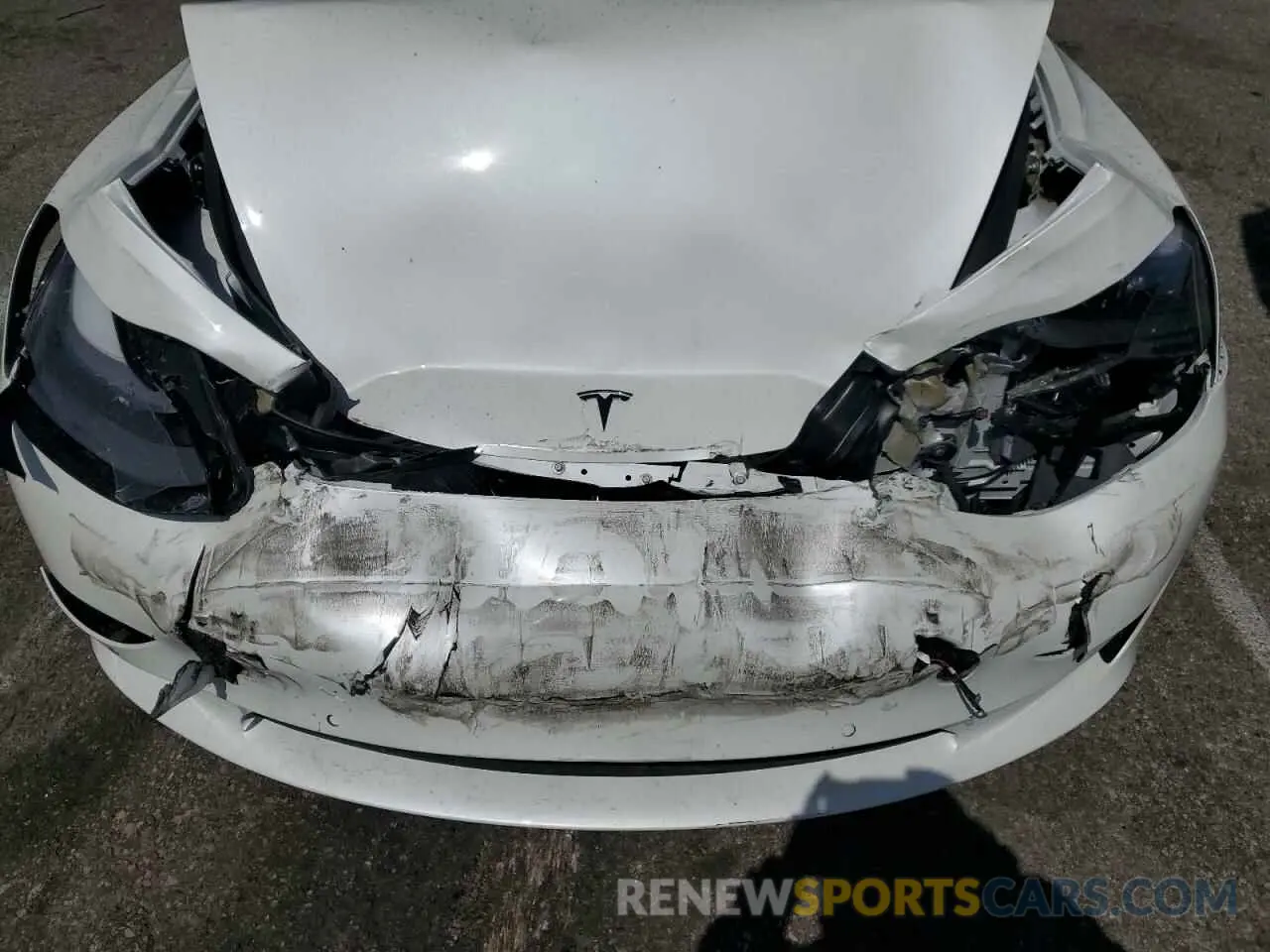 11 fotografías del automóvil dañado 5YJ3E1EA7MF017472 TESLA MODEL 3 2021