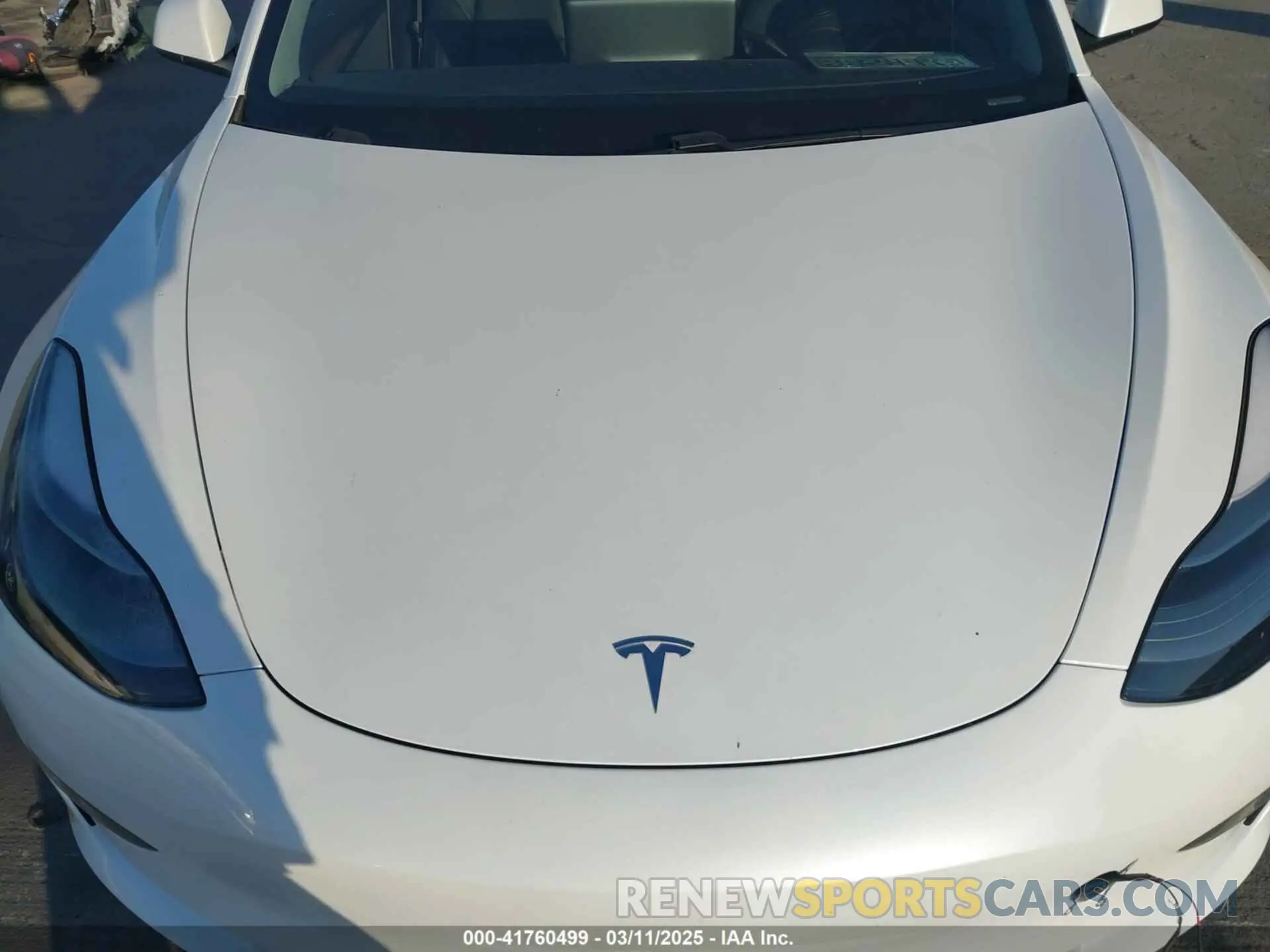 10 fotografías del automóvil dañado 5YJ3E1EA7MF021196 TESLA MODEL 3 2021