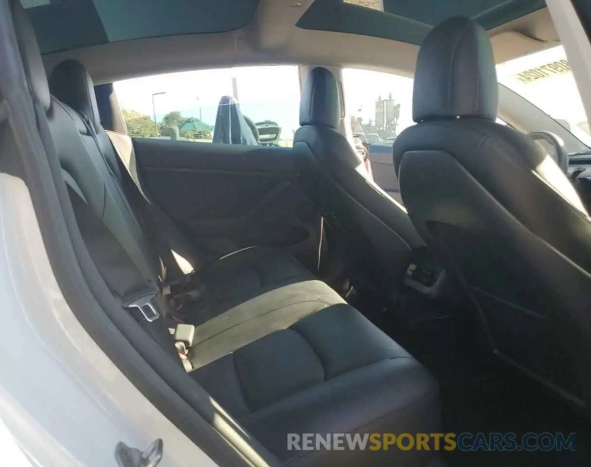 10 fotografías del automóvil dañado 5YJ3E1EA7MF023112 TESLA MODEL 3 2021