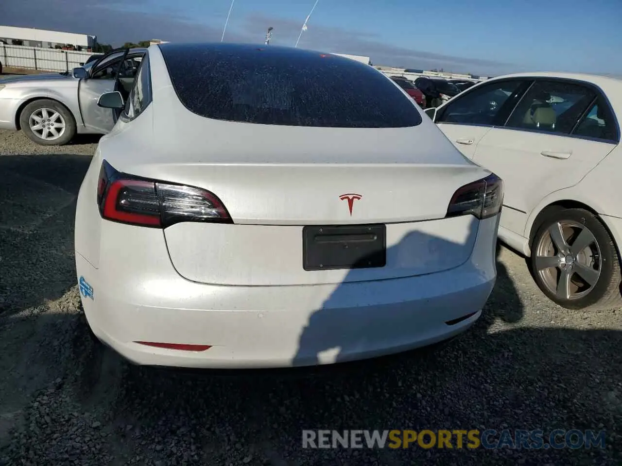 6 fotografías del automóvil dañado 5YJ3E1EA7MF023112 TESLA MODEL 3 2021