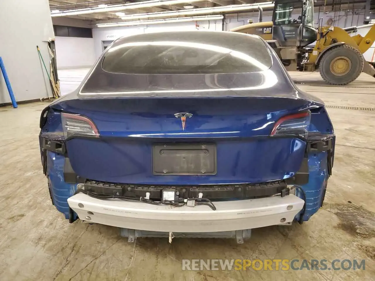 6 fotografías del automóvil dañado 5YJ3E1EA7MF028794 TESLA MODEL 3 2021