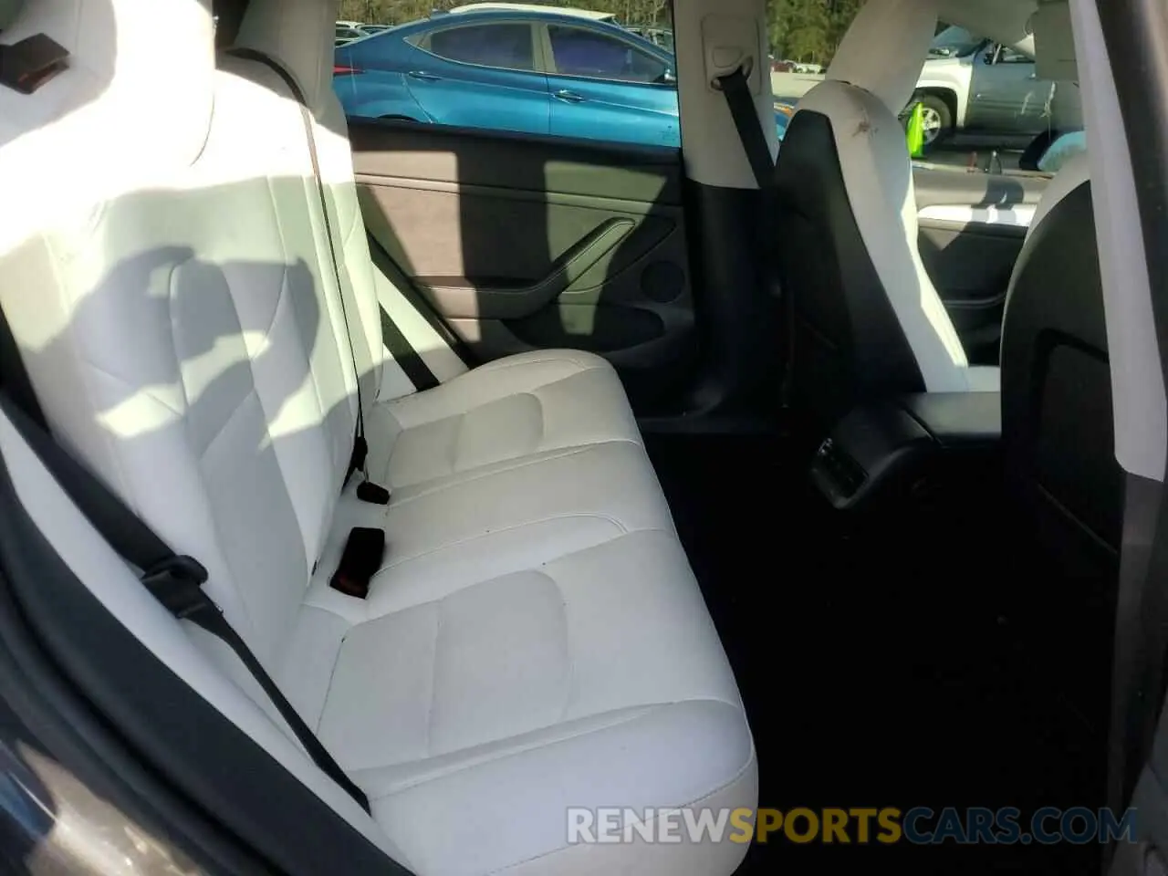 10 fotografías del automóvil dañado 5YJ3E1EA7MF032215 TESLA MODEL 3 2021
