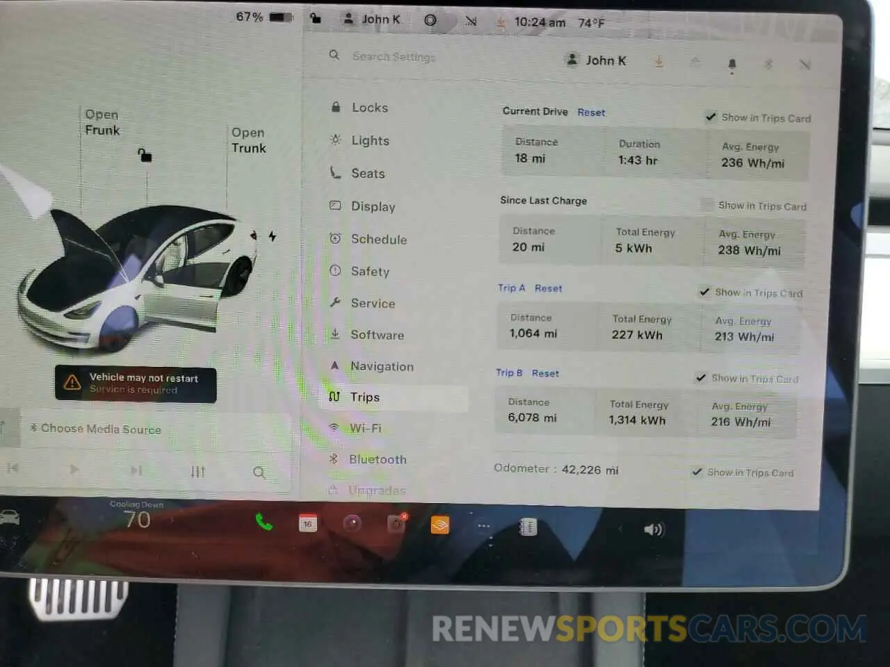 9 fotografías del automóvil dañado 5YJ3E1EA7MF084900 TESLA MODEL 3 2021