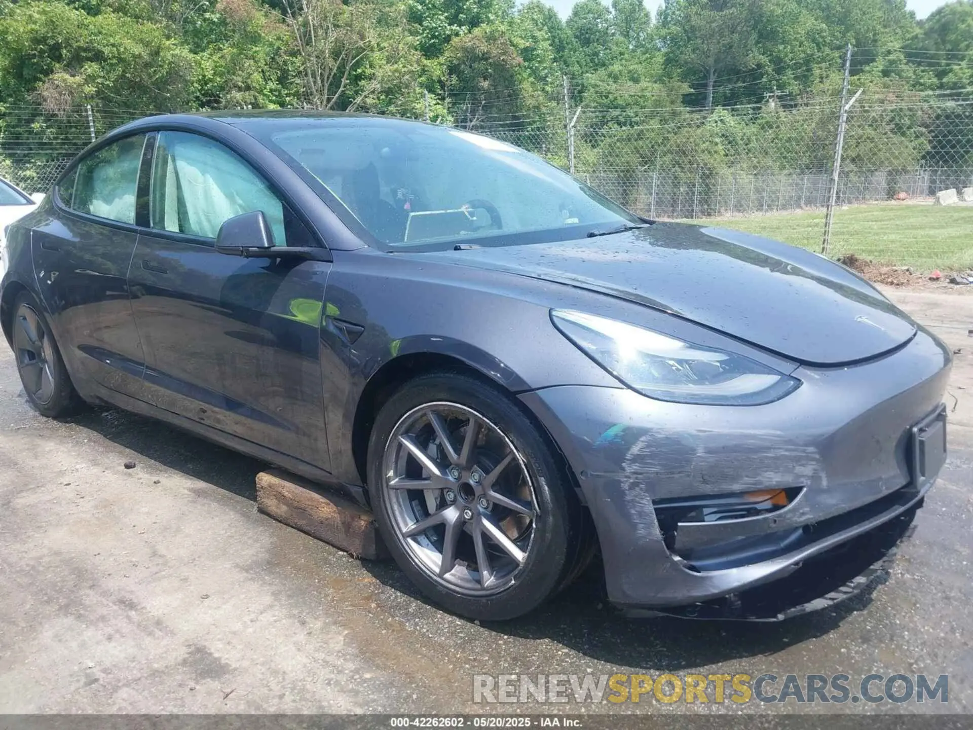 1 fotografías del automóvil dañado 5YJ3E1EA7MF088283 TESLA MODEL 3 2021