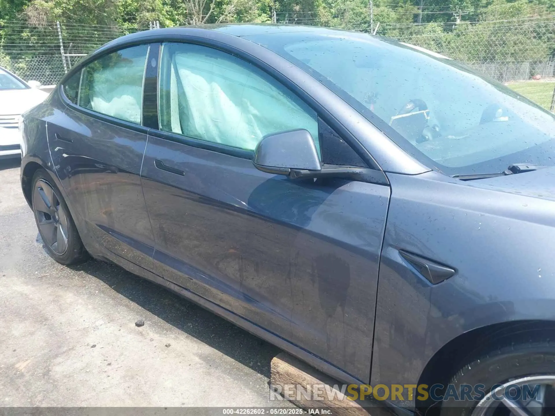 12 fotografías del automóvil dañado 5YJ3E1EA7MF088283 TESLA MODEL 3 2021