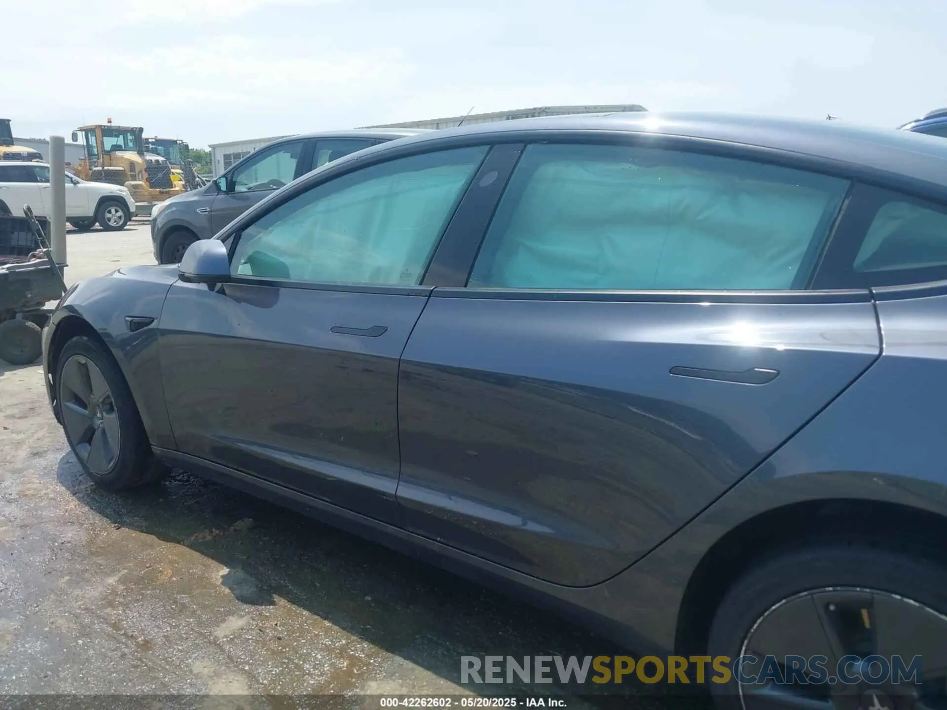 13 fotografías del automóvil dañado 5YJ3E1EA7MF088283 TESLA MODEL 3 2021