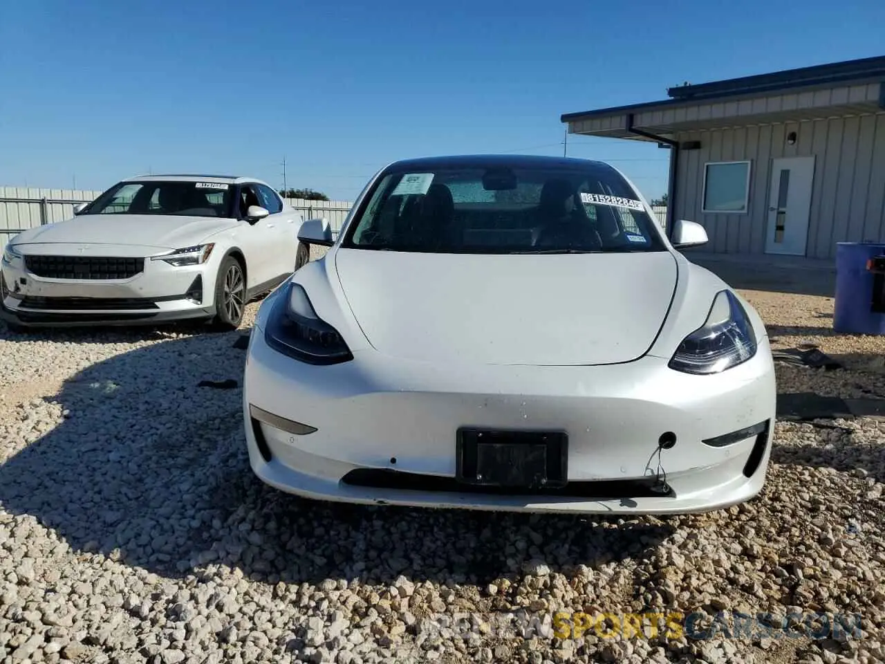 5 fotografías del automóvil dañado 5YJ3E1EA7MF089997 TESLA MODEL 3 2021