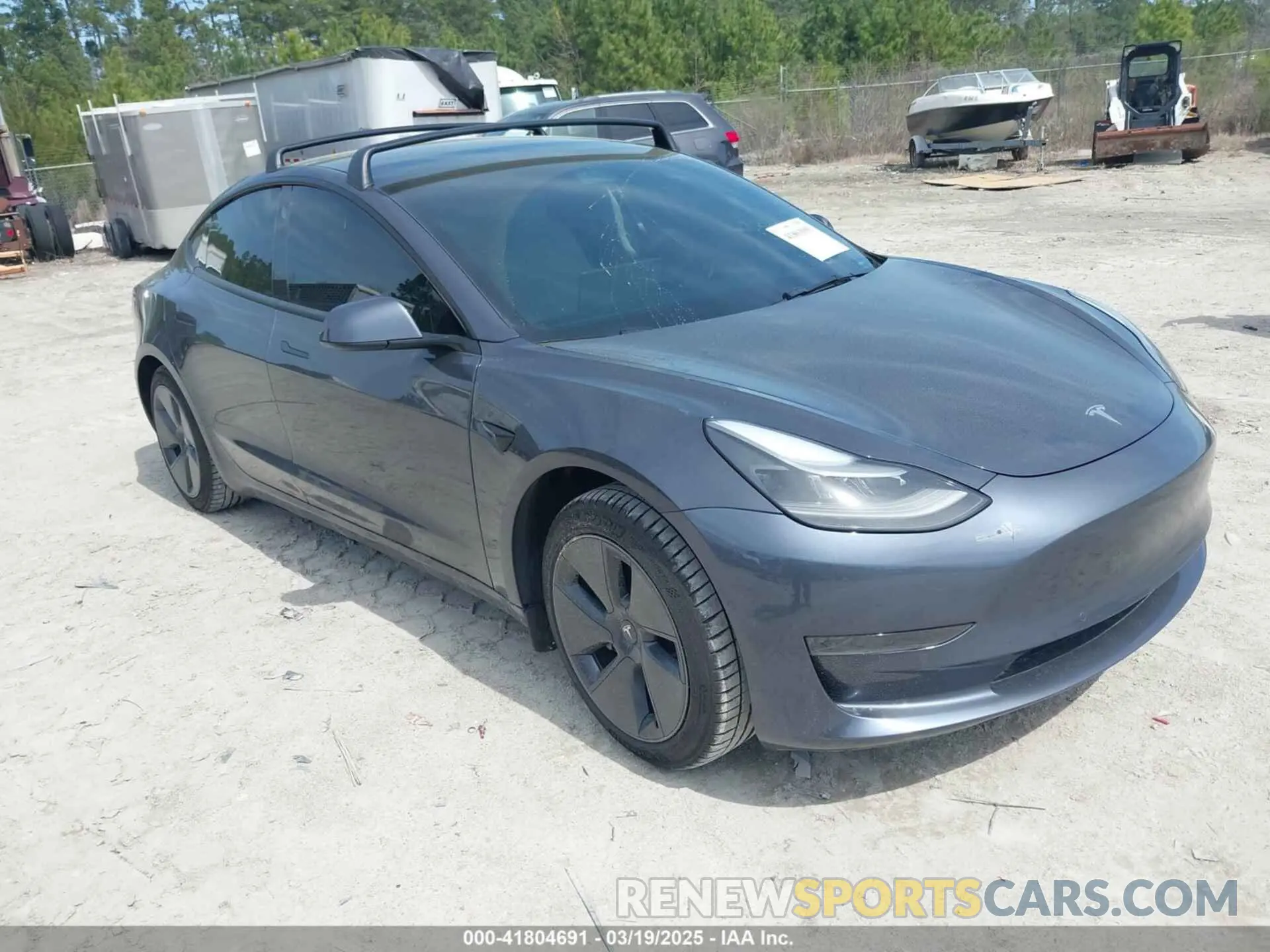 1 fotografías del automóvil dañado 5YJ3E1EA7MF094438 TESLA MODEL 3 2021