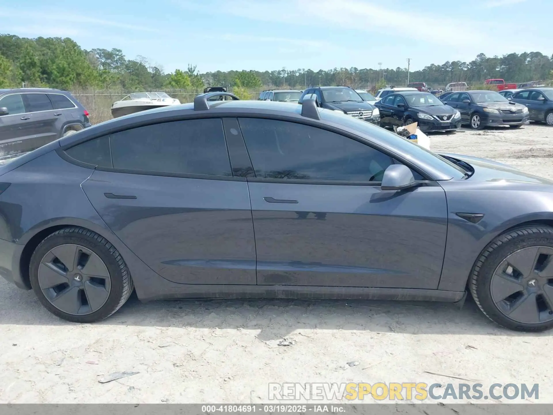 13 fotografías del automóvil dañado 5YJ3E1EA7MF094438 TESLA MODEL 3 2021