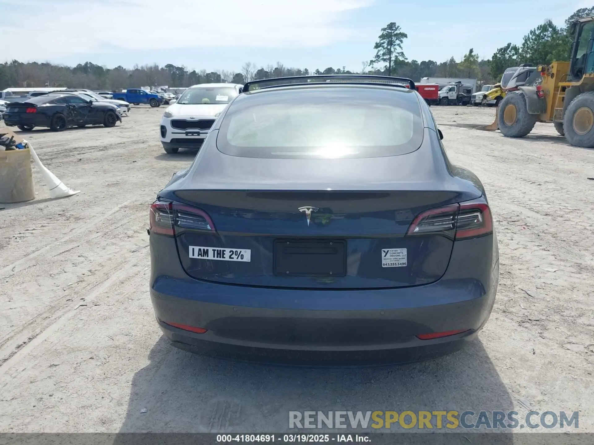 16 fotografías del automóvil dañado 5YJ3E1EA7MF094438 TESLA MODEL 3 2021