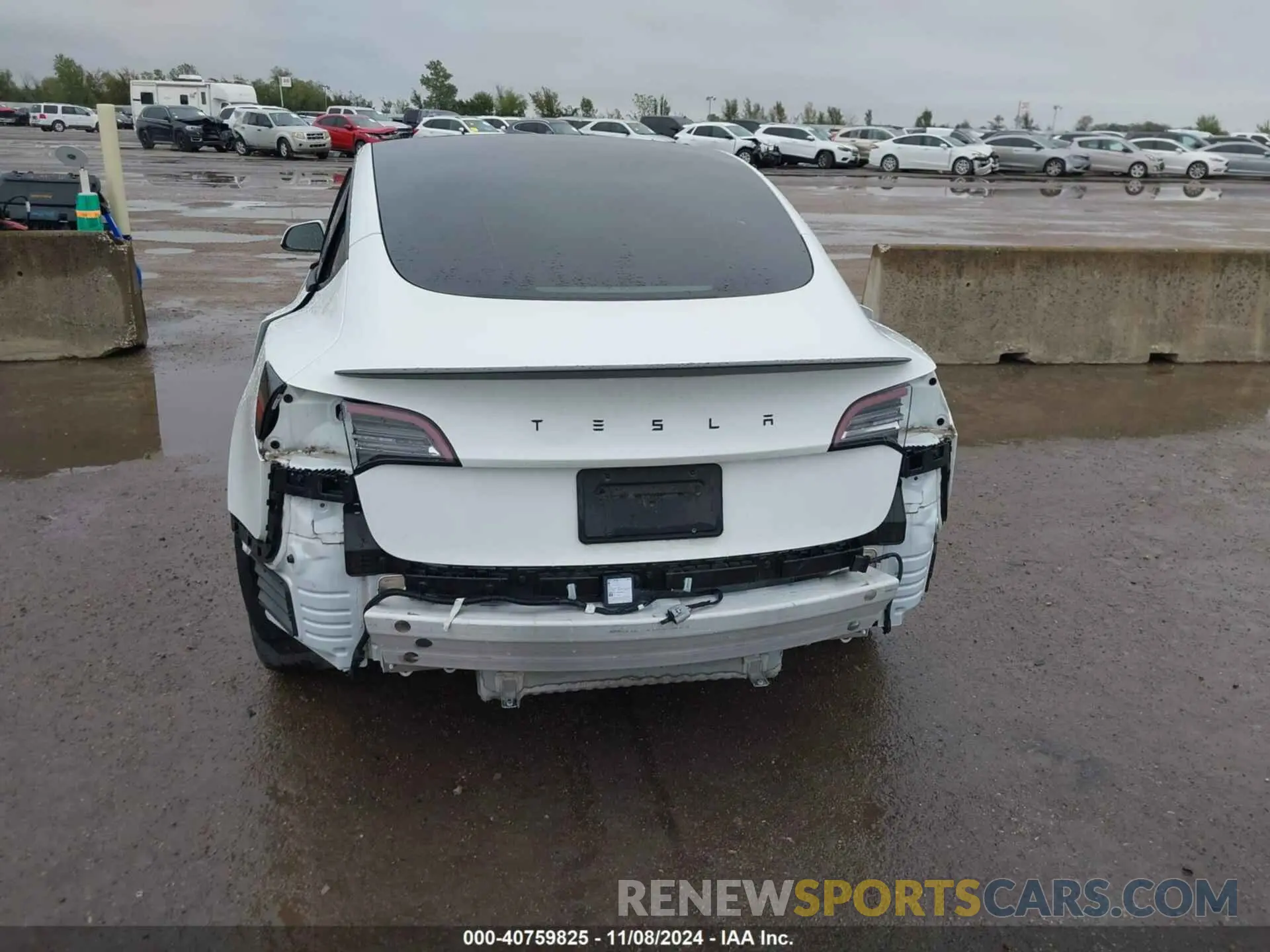17 fotografías del automóvil dañado 5YJ3E1EA7MF096643 TESLA MODEL 3 2021