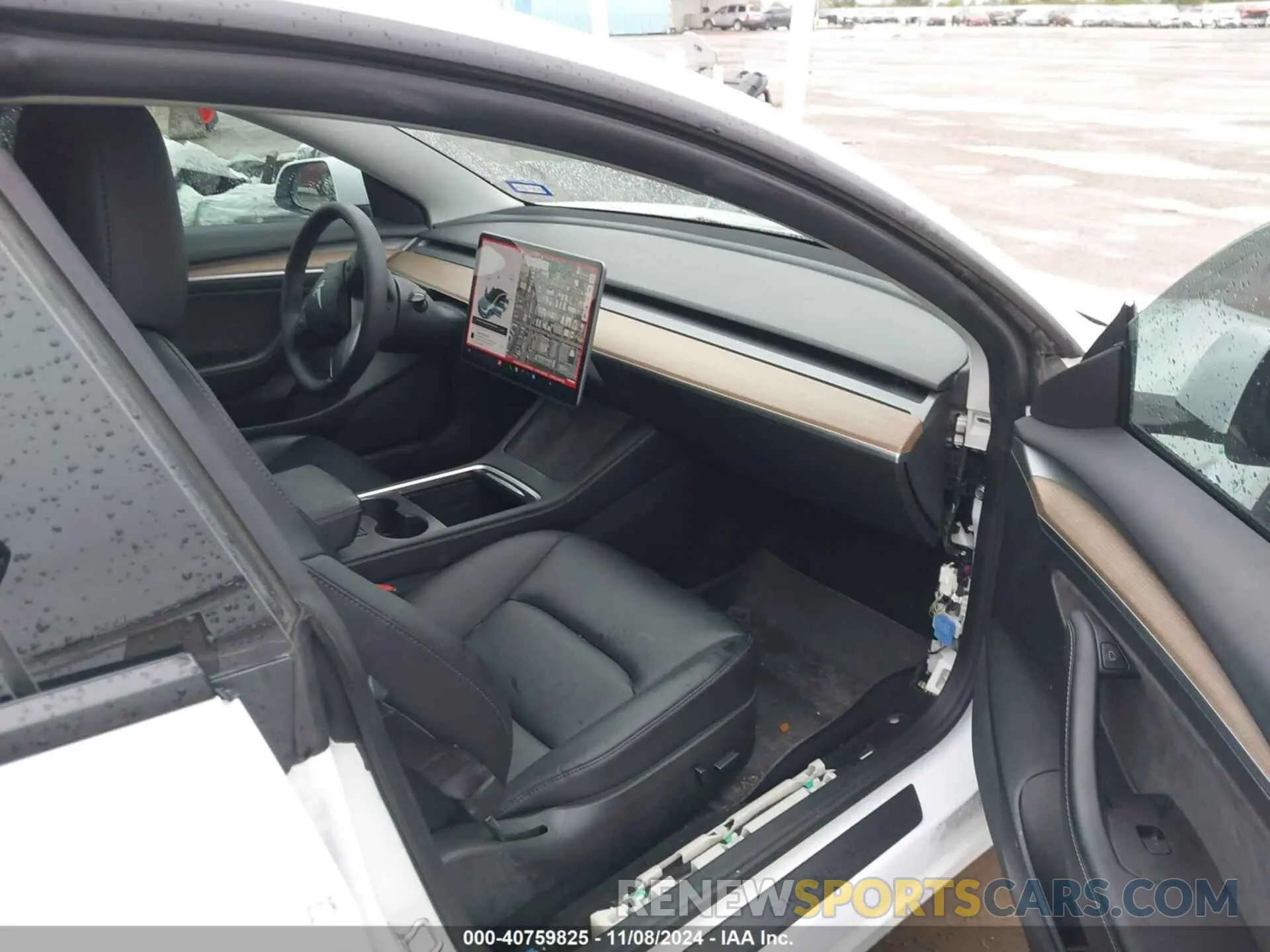 5 fotografías del automóvil dañado 5YJ3E1EA7MF096643 TESLA MODEL 3 2021