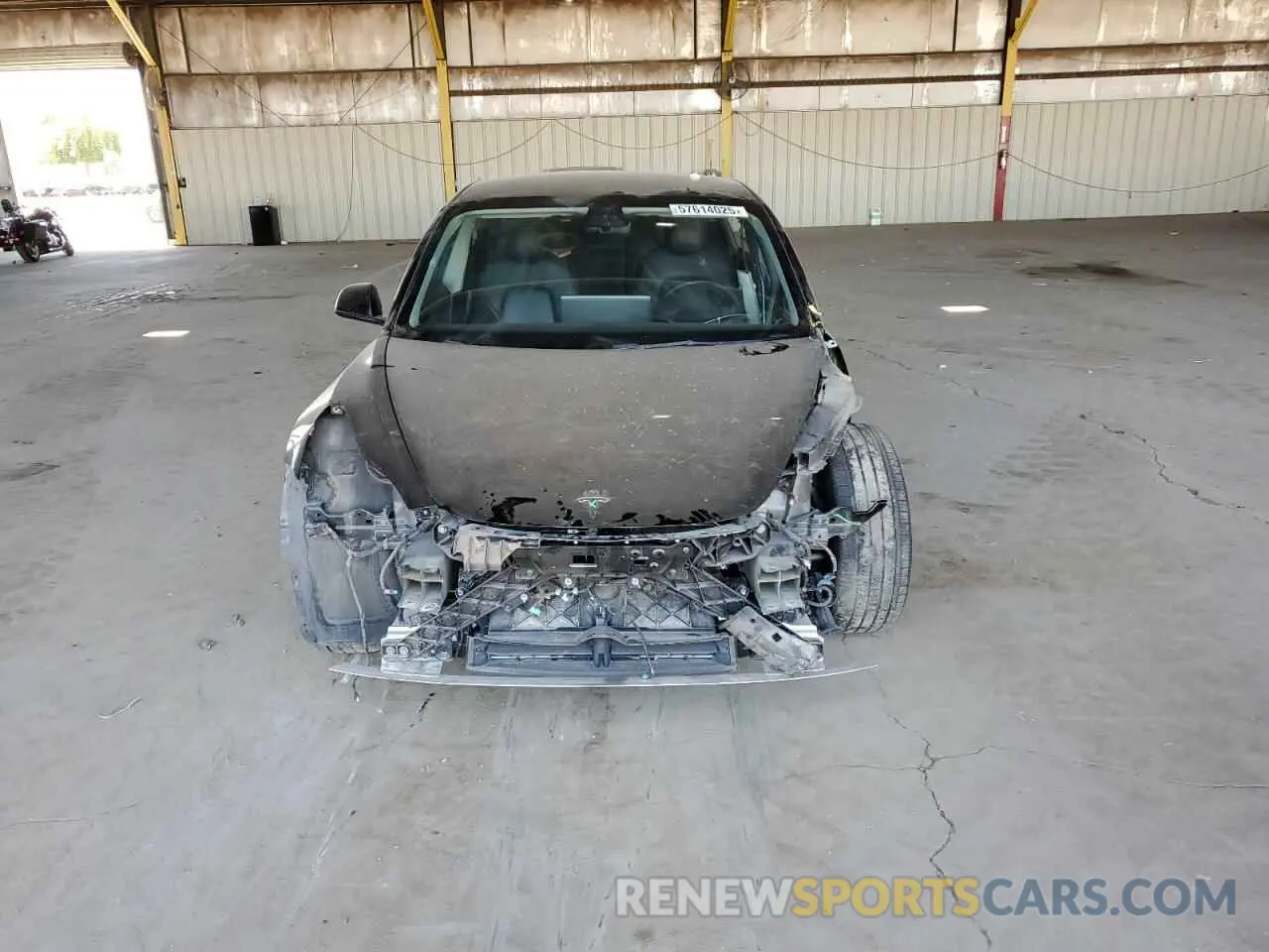 5 fotografías del automóvil dañado 5YJ3E1EA7MF100545 TESLA MODEL 3 2021
