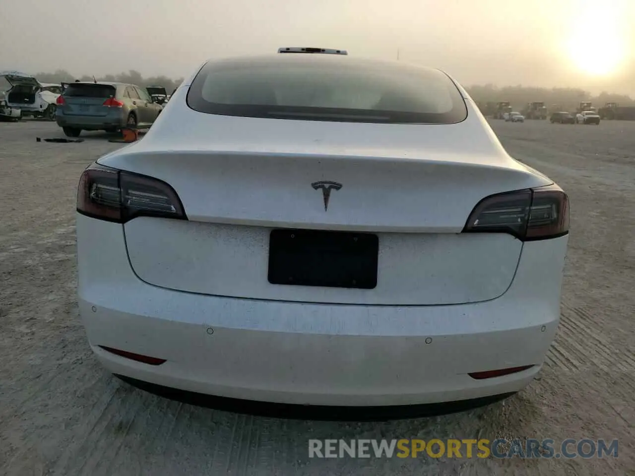 6 fotografías del automóvil dañado 5YJ3E1EA7MF855081 TESLA MODEL 3 2021