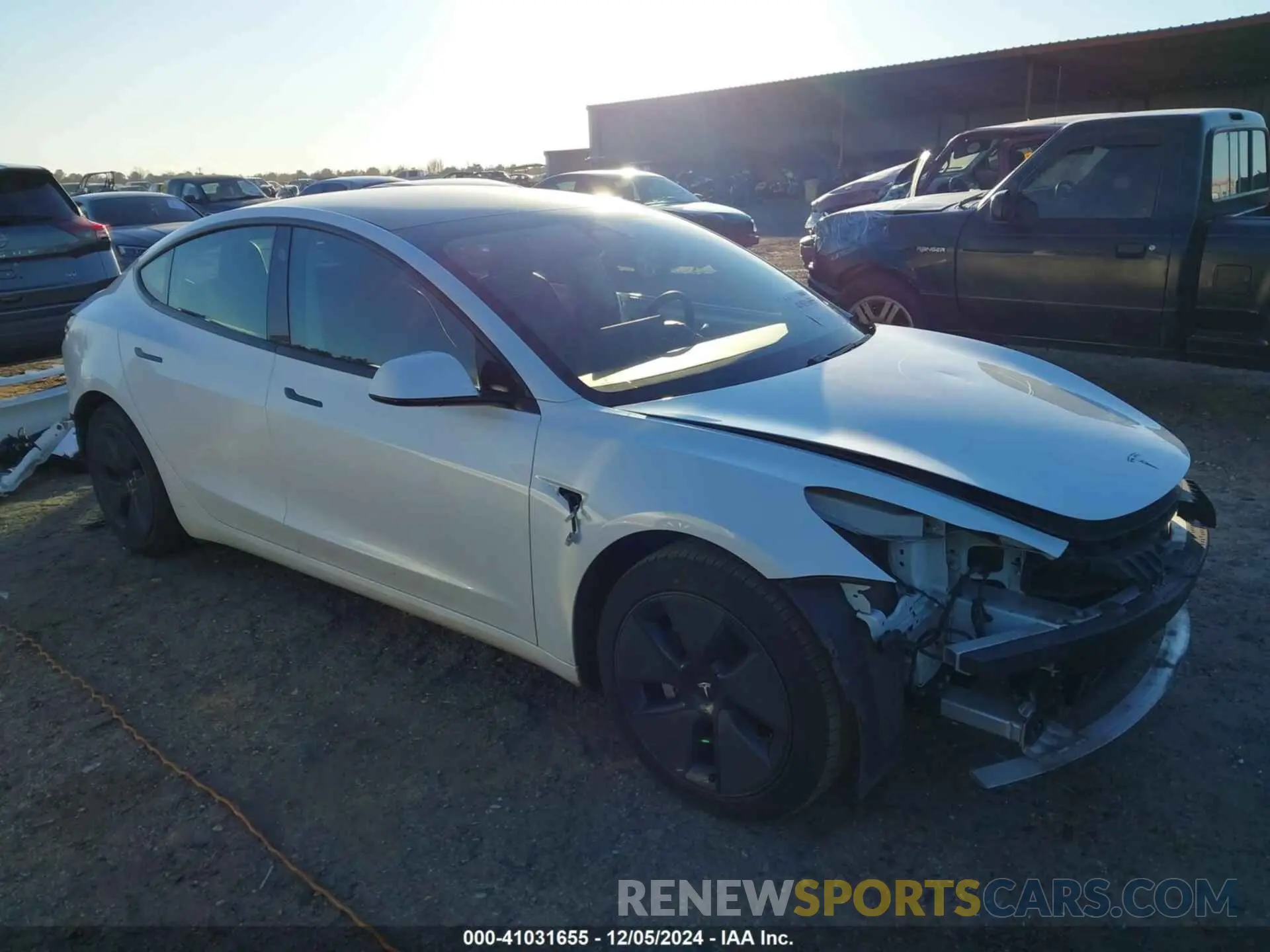1 fotografías del automóvil dañado 5YJ3E1EA7MF861009 TESLA MODEL 3 2021