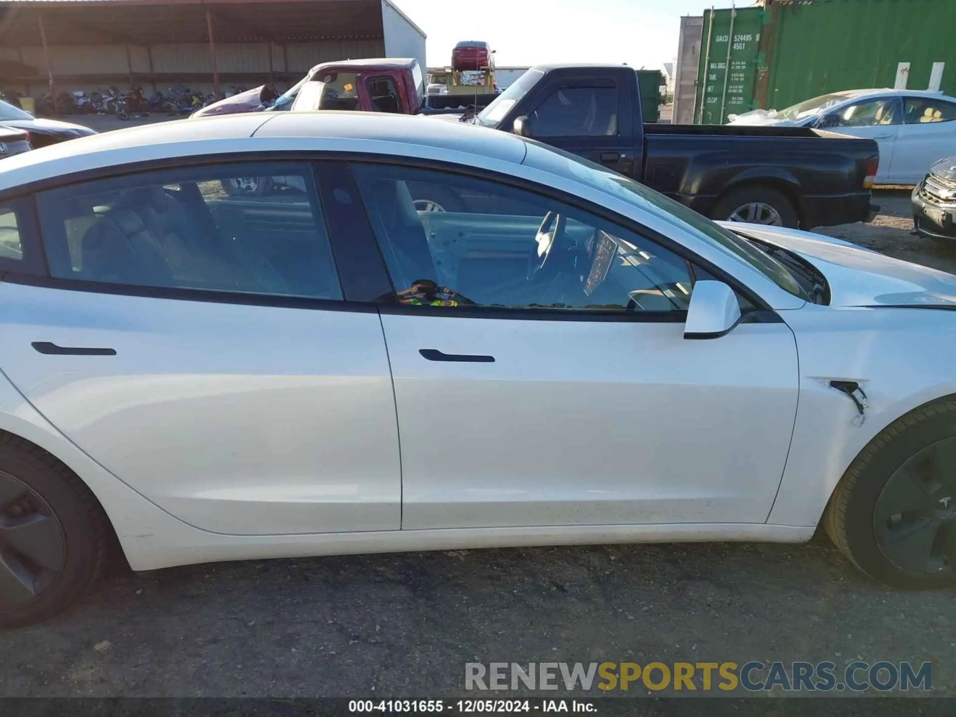 14 fotografías del automóvil dañado 5YJ3E1EA7MF861009 TESLA MODEL 3 2021