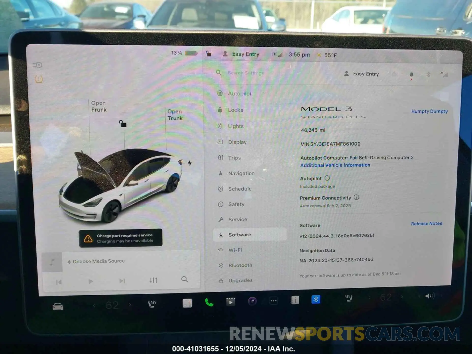 19 fotografías del automóvil dañado 5YJ3E1EA7MF861009 TESLA MODEL 3 2021