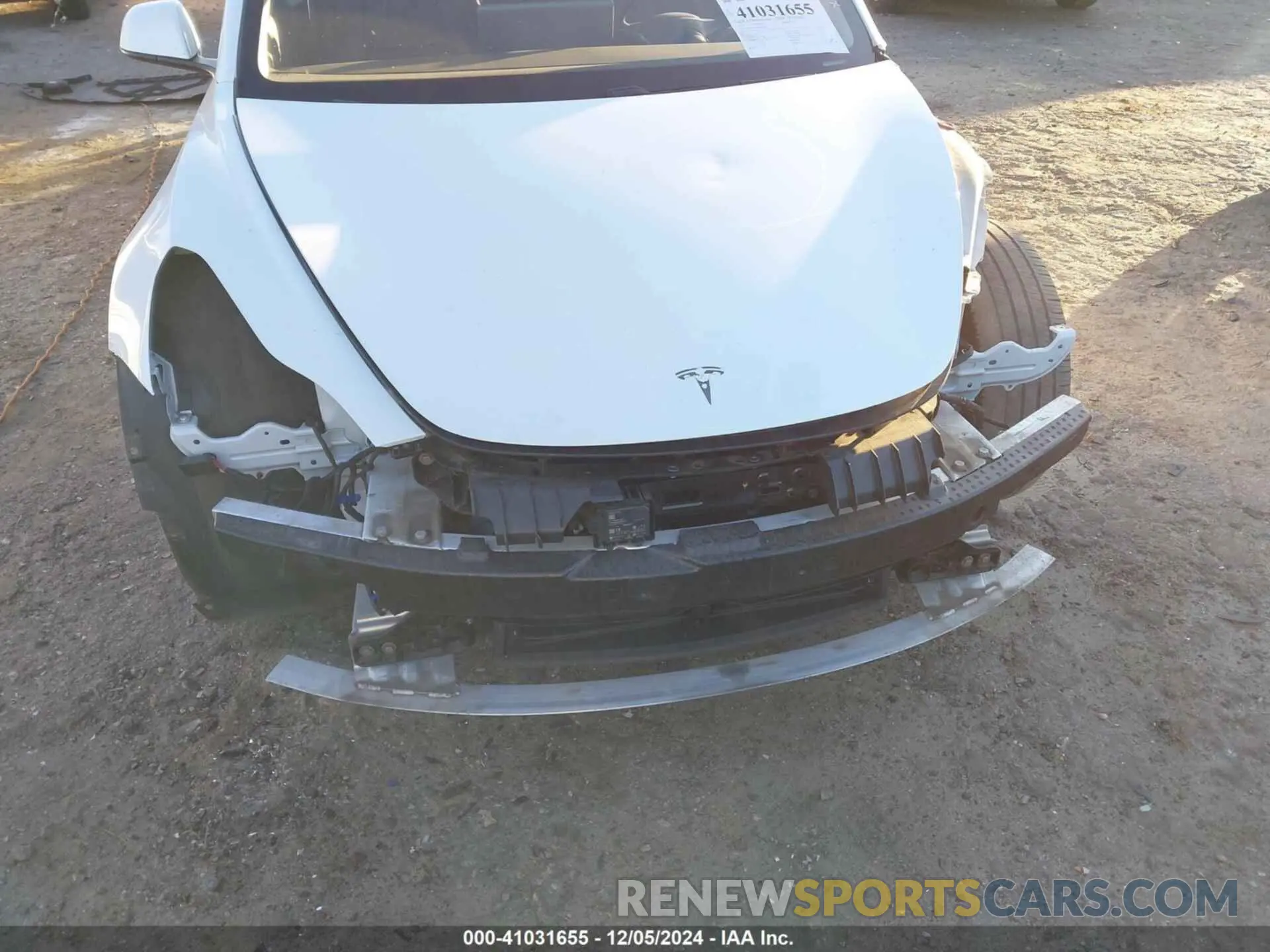 6 fotografías del automóvil dañado 5YJ3E1EA7MF861009 TESLA MODEL 3 2021