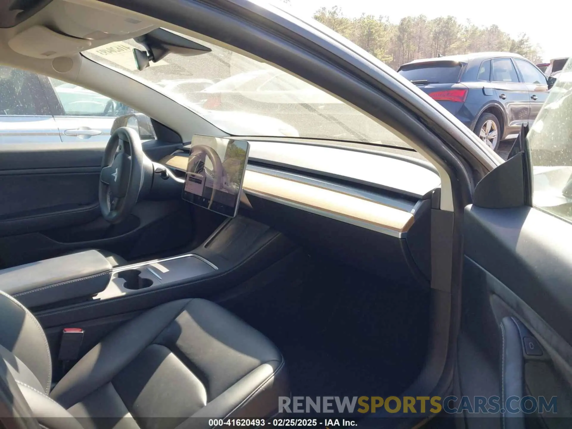 5 fotografías del automóvil dañado 5YJ3E1EA7MF869904 TESLA MODEL 3 2021