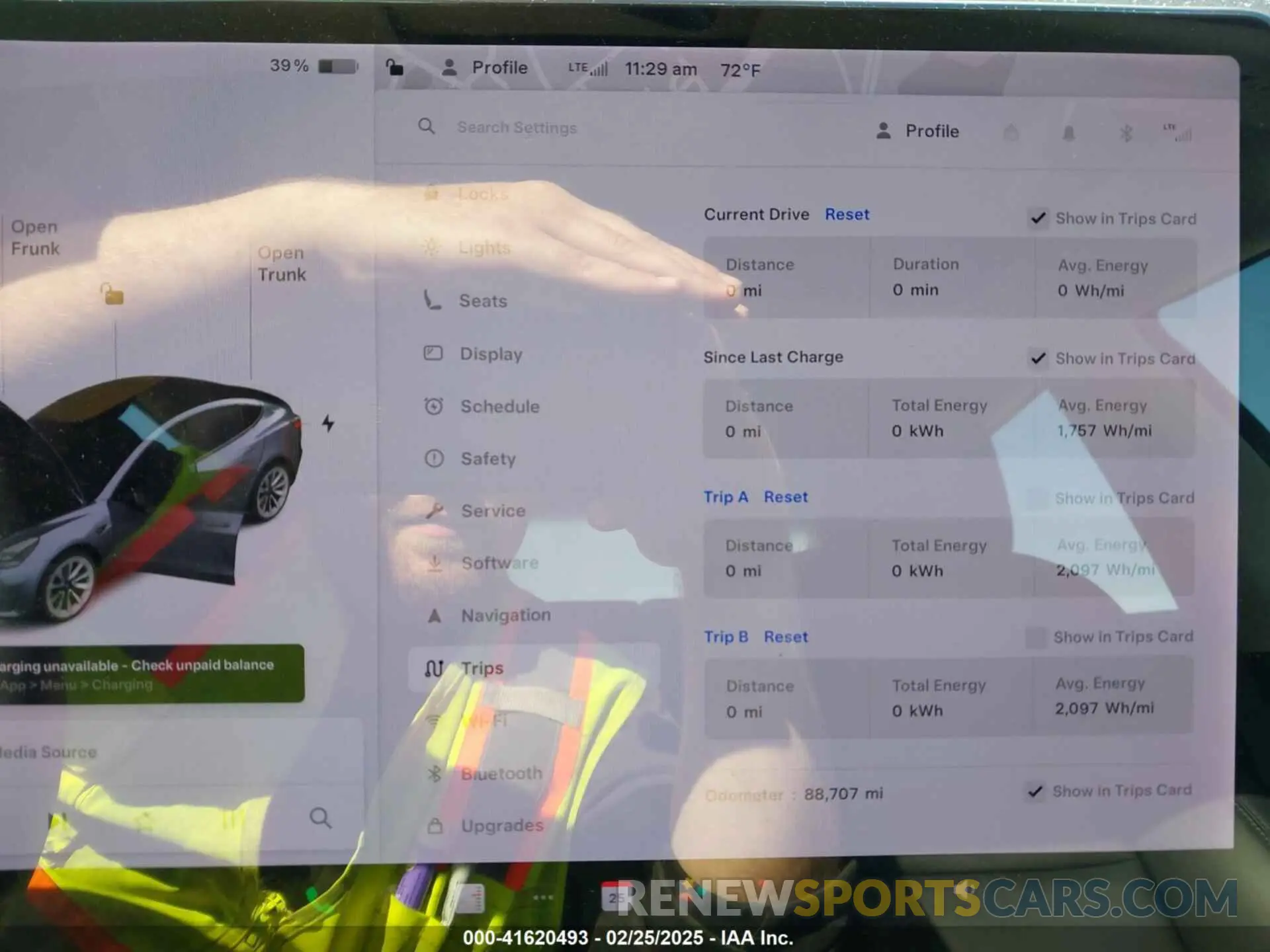 7 fotografías del automóvil dañado 5YJ3E1EA7MF869904 TESLA MODEL 3 2021