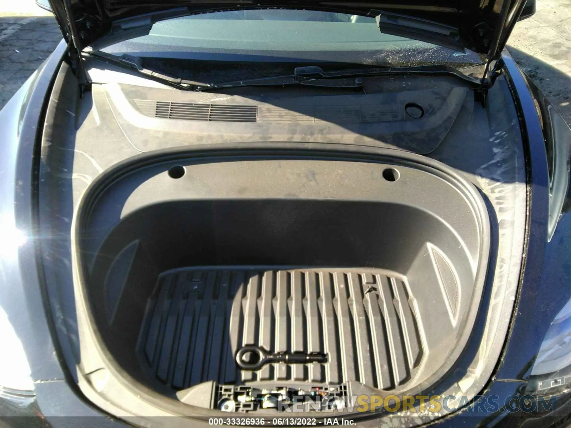 10 fotografías del automóvil dañado 5YJ3E1EA7MF922049 TESLA MODEL 3 2021