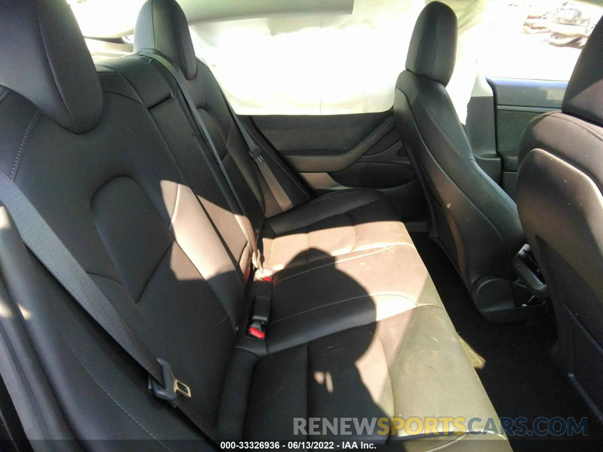 8 fotografías del automóvil dañado 5YJ3E1EA7MF922049 TESLA MODEL 3 2021