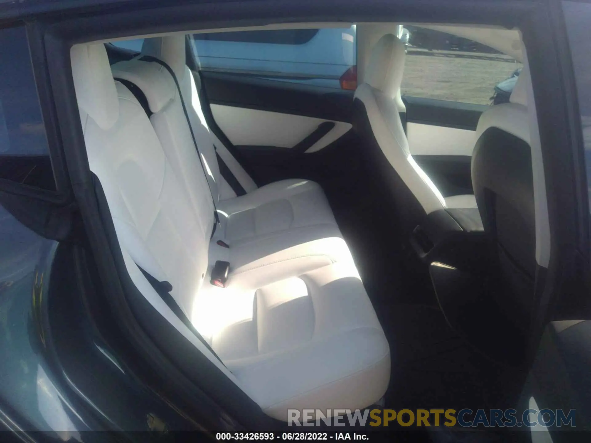 8 fotografías del automóvil dañado 5YJ3E1EA7MF922116 TESLA MODEL 3 2021