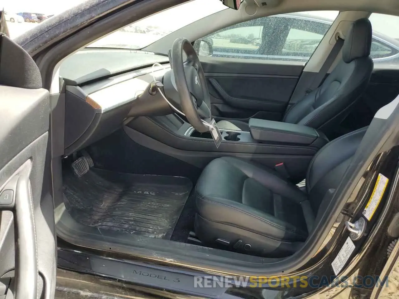 7 fotografías del automóvil dañado 5YJ3E1EA7MF922973 TESLA MODEL 3 2021