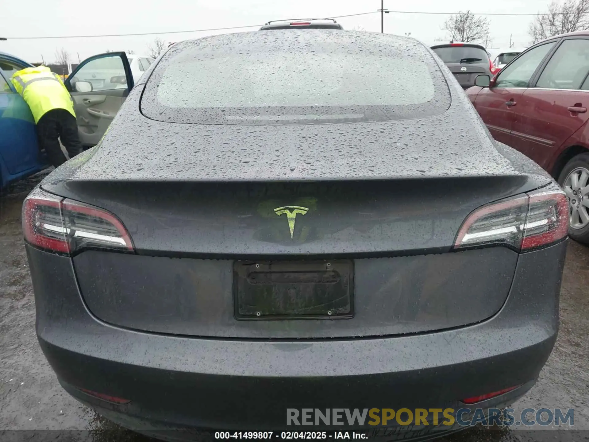 17 fotografías del automóvil dañado 5YJ3E1EA7MF929762 TESLA MODEL 3 2021