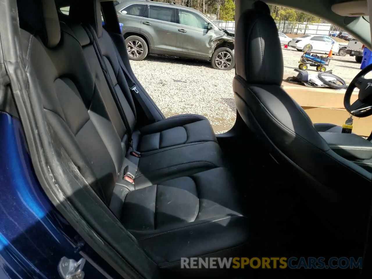 10 fotografías del automóvil dañado 5YJ3E1EA7MF986205 TESLA MODEL 3 2021