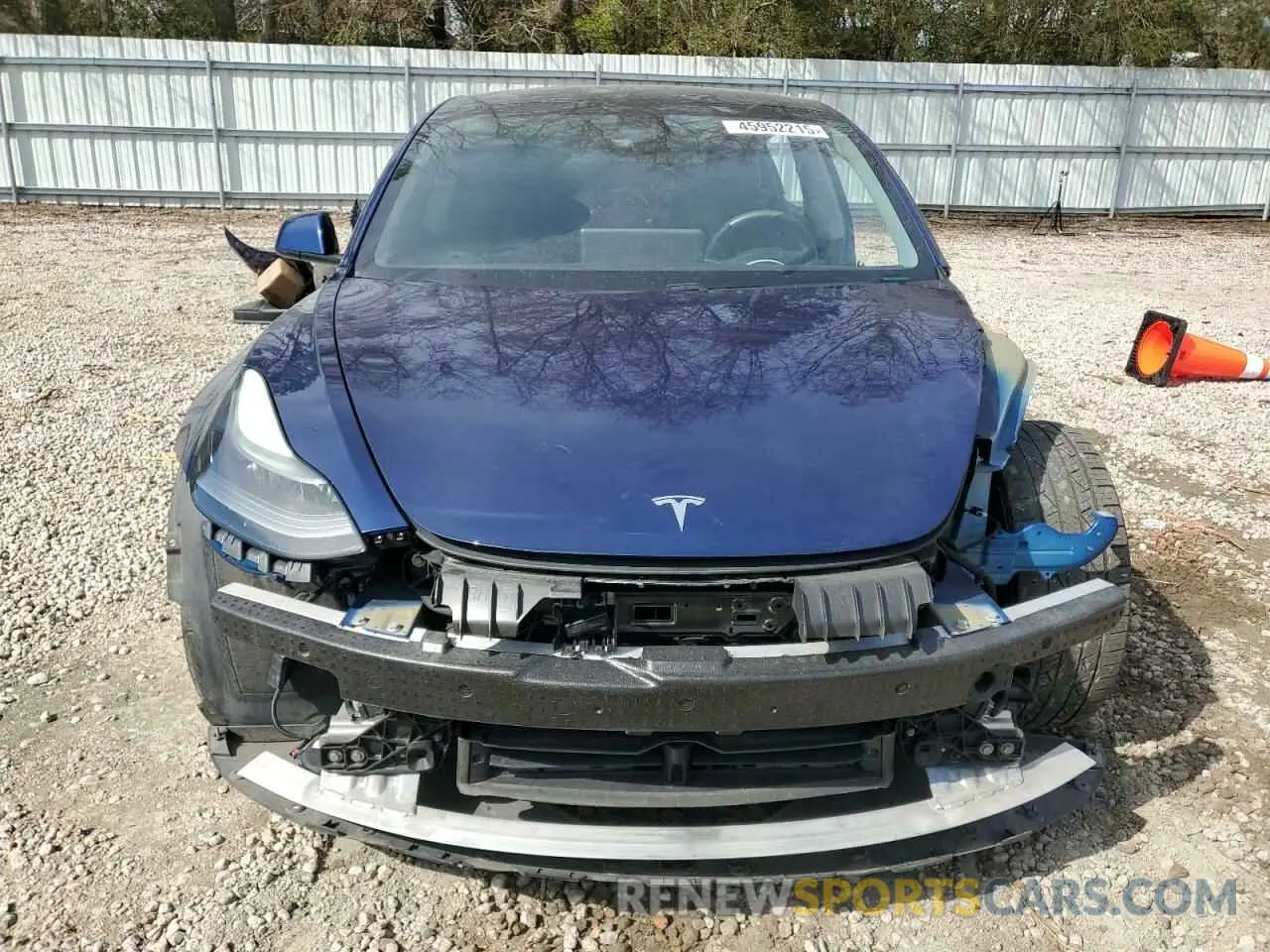 5 fotografías del automóvil dañado 5YJ3E1EA7MF986205 TESLA MODEL 3 2021