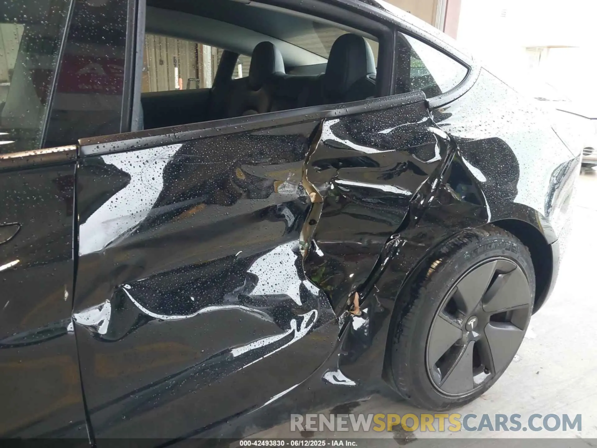 6 fotografías del automóvil dañado 5YJ3E1EA7MF986818 TESLA MODEL 3 2021
