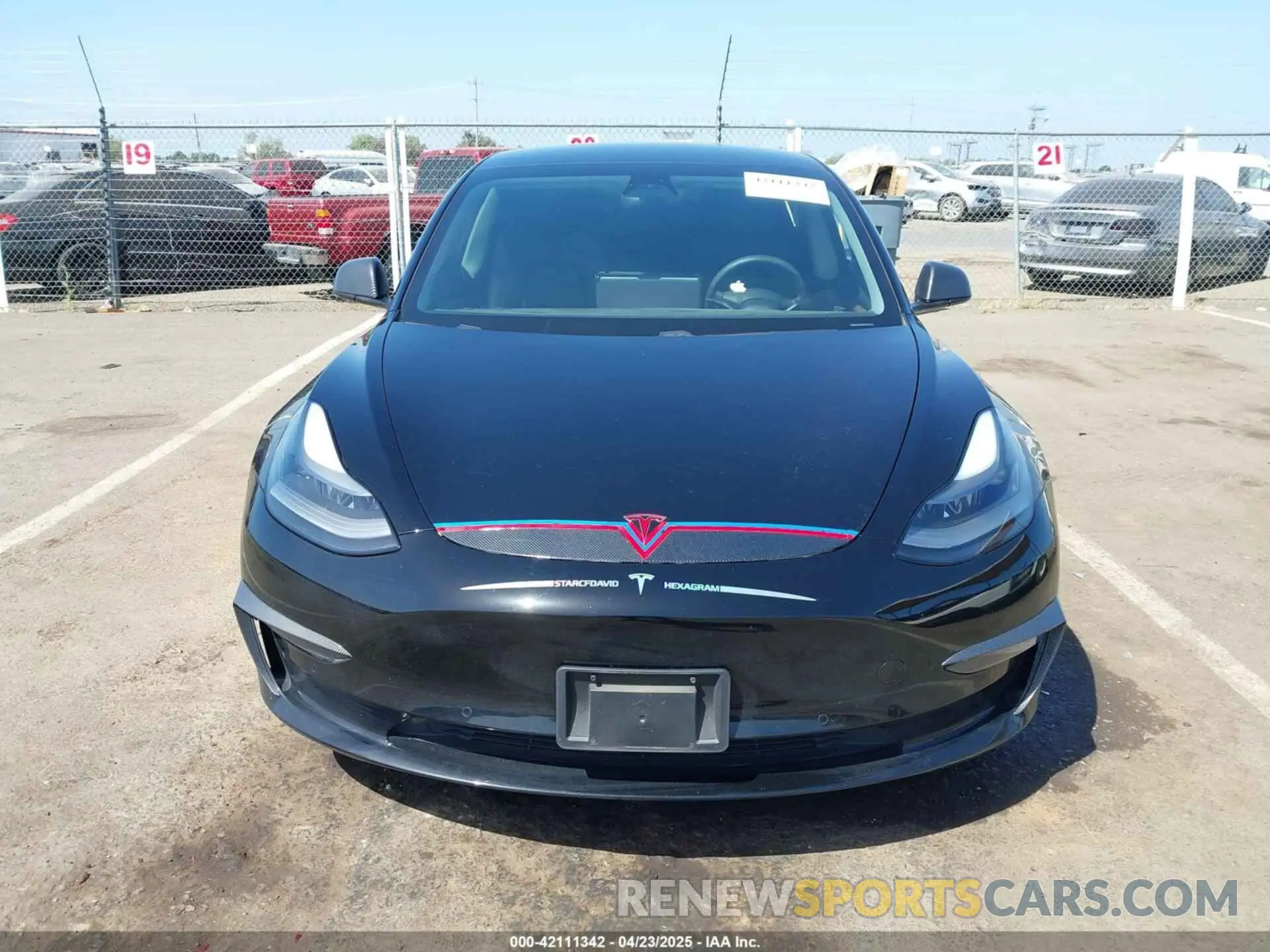 11 fotografías del automóvil dañado 5YJ3E1EA7MF992425 TESLA MODEL 3 2021