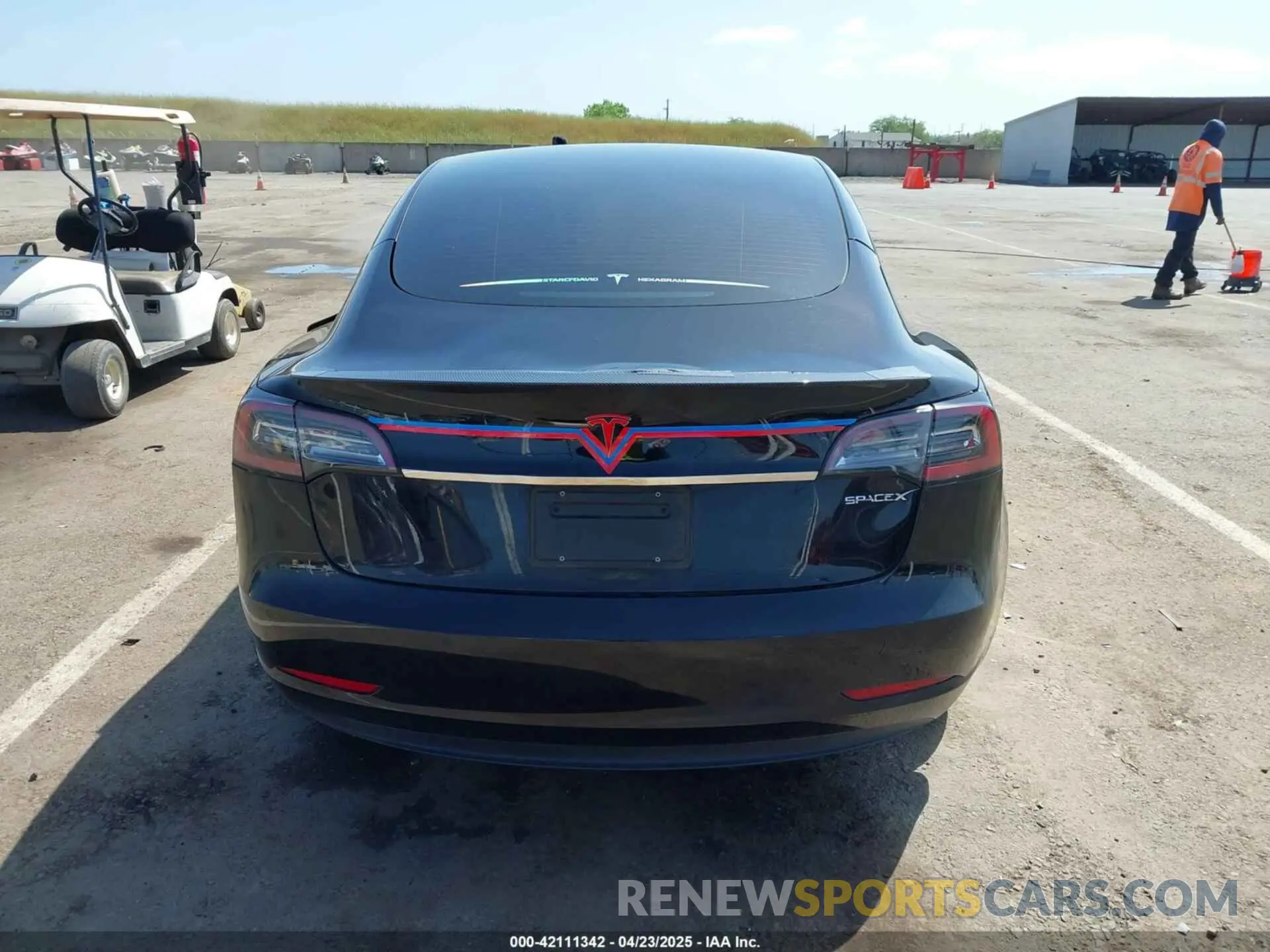 15 fotografías del automóvil dañado 5YJ3E1EA7MF992425 TESLA MODEL 3 2021